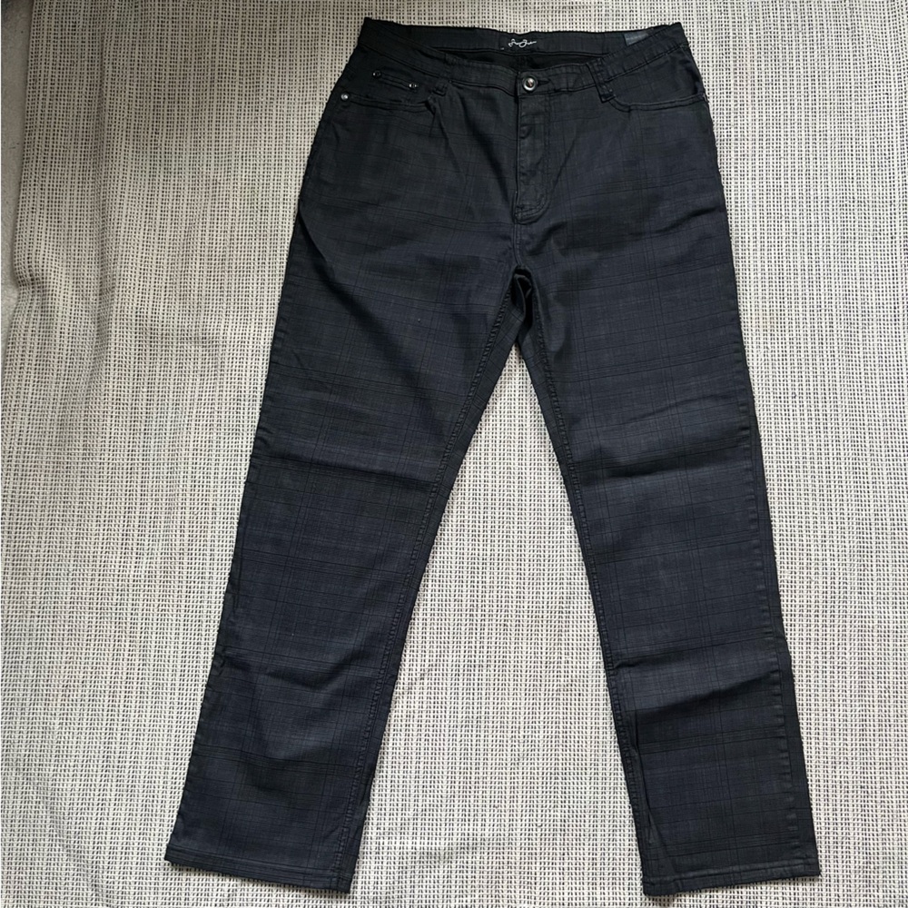 Sean Jean Dark Blue Slim Leg Pants Size 34